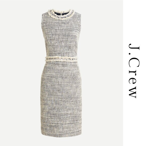 J. Crew Dresses & Skirts - Sheath dress in speckled tweed